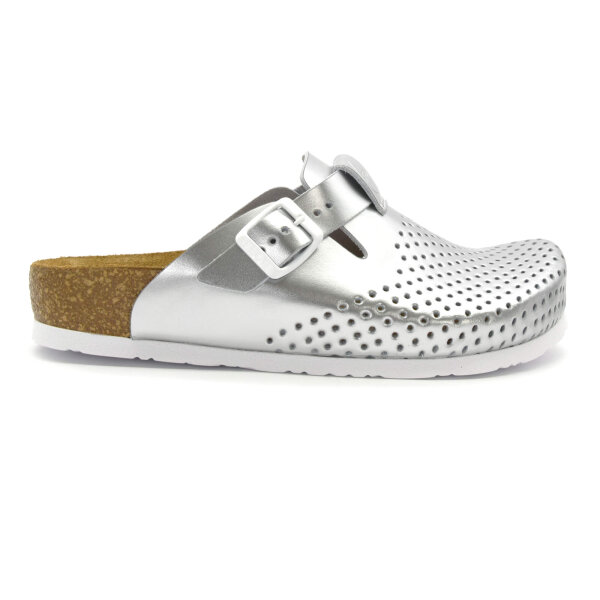 ANATOMISCHE LEDER CLOGS
