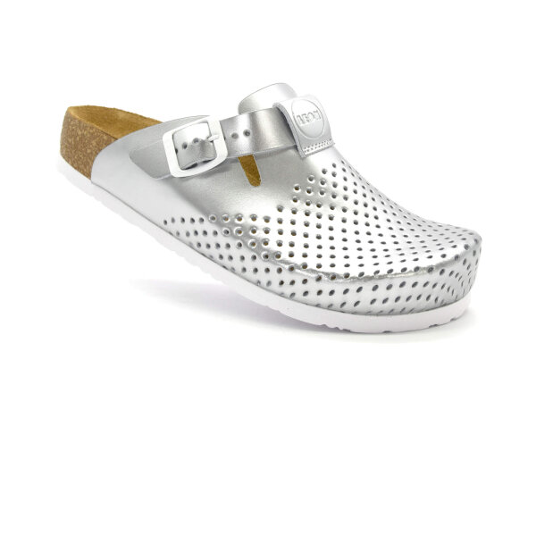ANATOMISCHE LEDER CLOGS