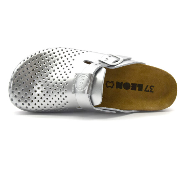 ANATOMISCHE LEDER CLOGS