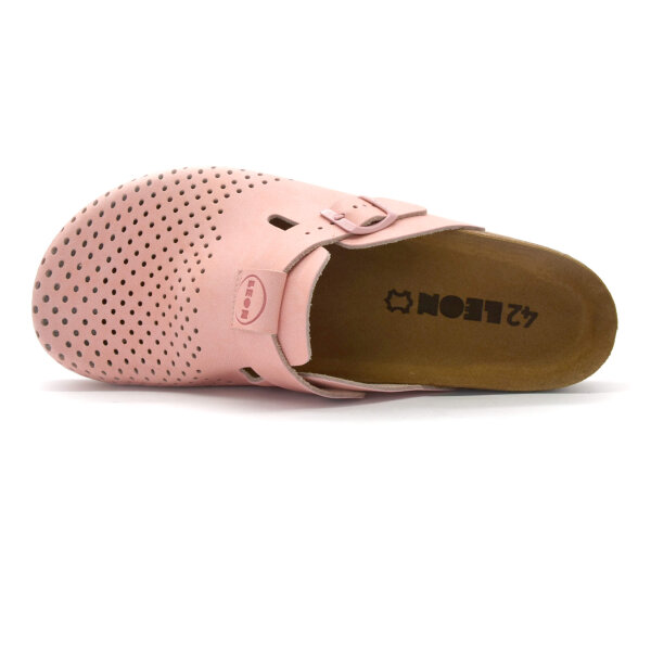 ANATOMISCHE LEDER CLOGS