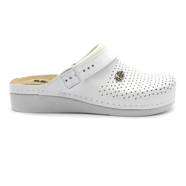 ANATOMISCHE LEDER CLOGS