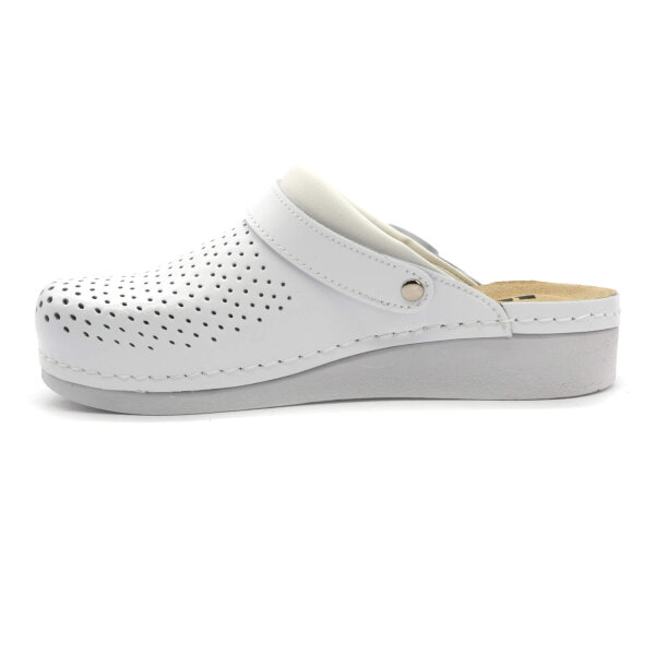 ANATOMISCHE LEDER CLOGS