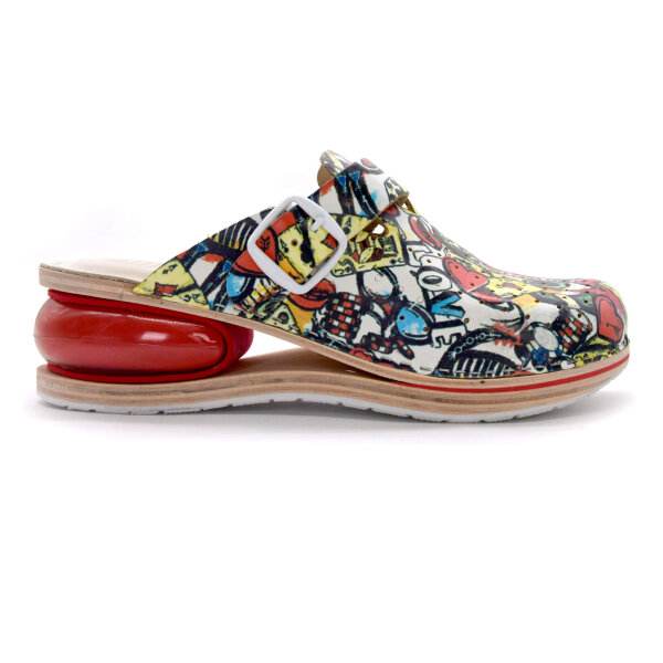 CLOGS MIT KISSEN