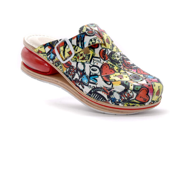 CLOGS MIT KISSEN
