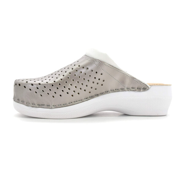 ANATOMISCHE LEDER CLOGS