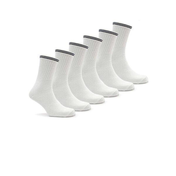 DUNNE SPORTSOCKEN 6ER PACK