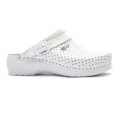 ANATOMISCHE LEDER CLOGS