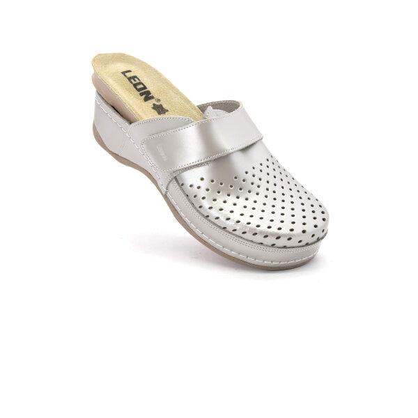 ANATOMISCHE LEDER CLOGS