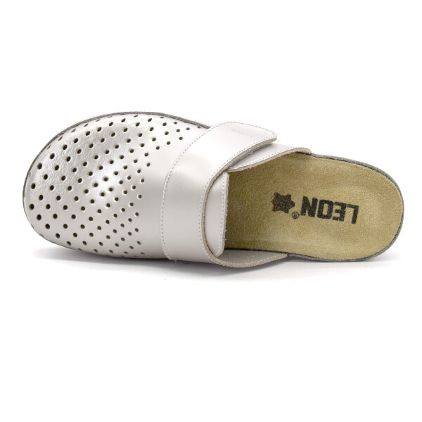 ANATOMISCHE LEDER CLOGS