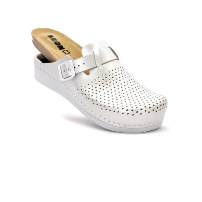 ANATOMISCHE LEDER CLOGS