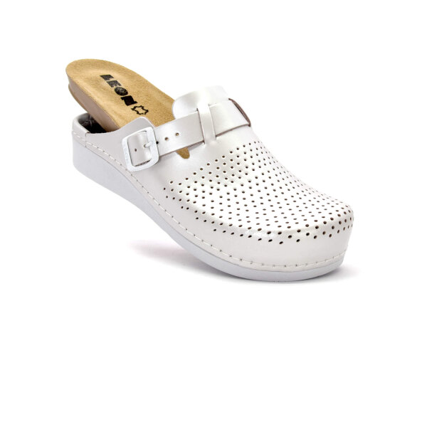 ANATOMISCHE LEDER CLOGS