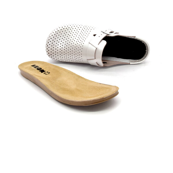 ANATOMISCHE LEDER CLOGS