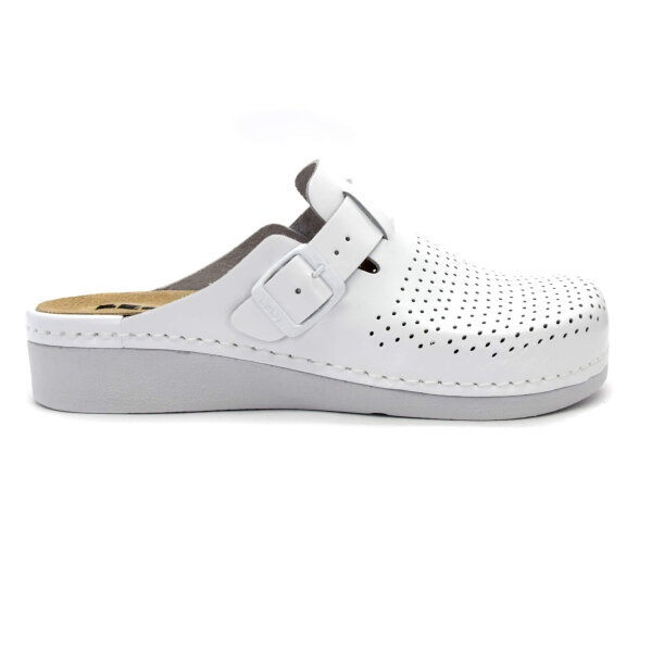 ANATOMISCHE LEDER CLOGS