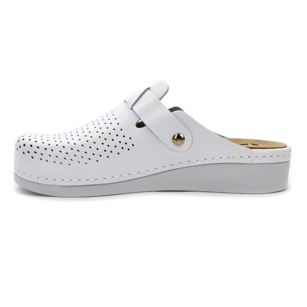 ANATOMISCHE LEDER CLOGS