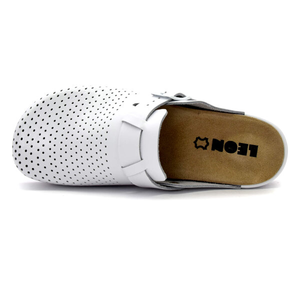 ANATOMISCHE LEDER CLOGS