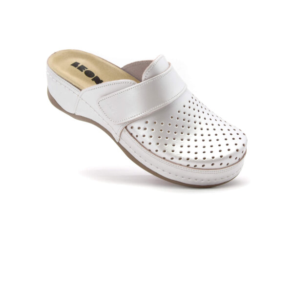 ANATOMISCHE LEDER CLOGS