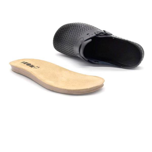 ANATOMISCHE LEDER CLOGS