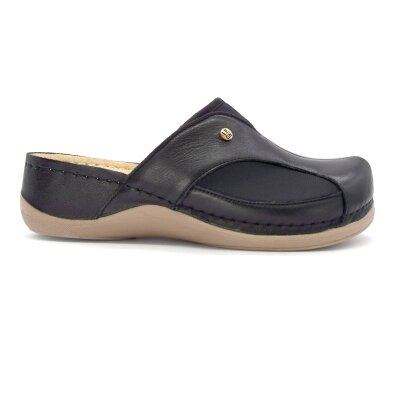 ANATOMISCHE LEDER CLOGS