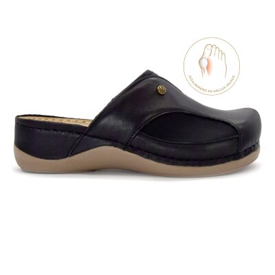 ANATOMISCHE LEDER CLOGS