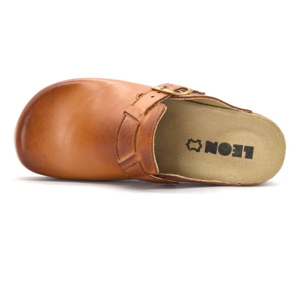 ANATOMISCHE LEDER CLOGS