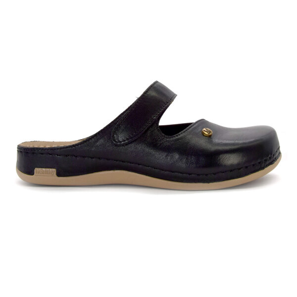 ANATOMISCHE LEDER CLOGS