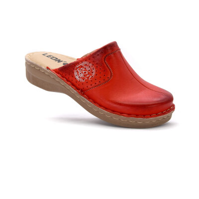 ANATOMISCHE LEDER CLOGS