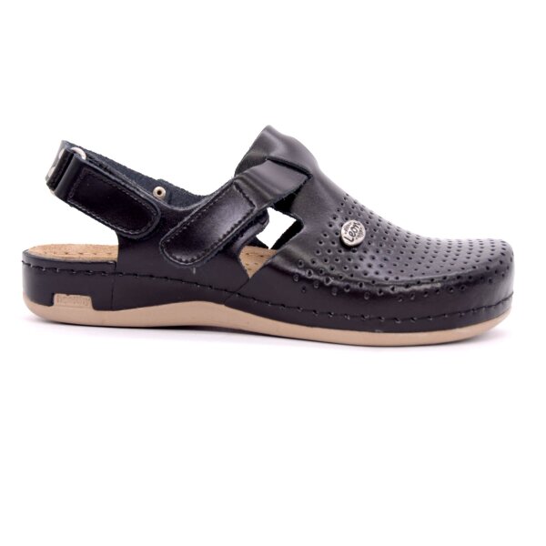 ANATOMISCHE LEDER CLOGS