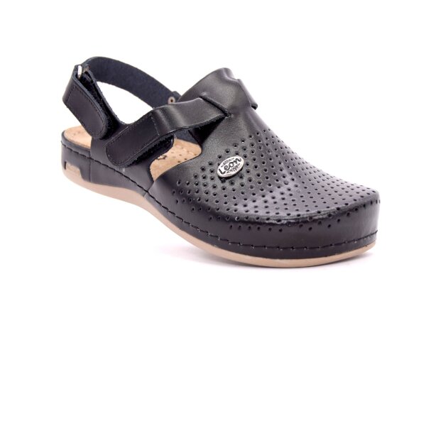 ANATOMISCHE LEDER CLOGS