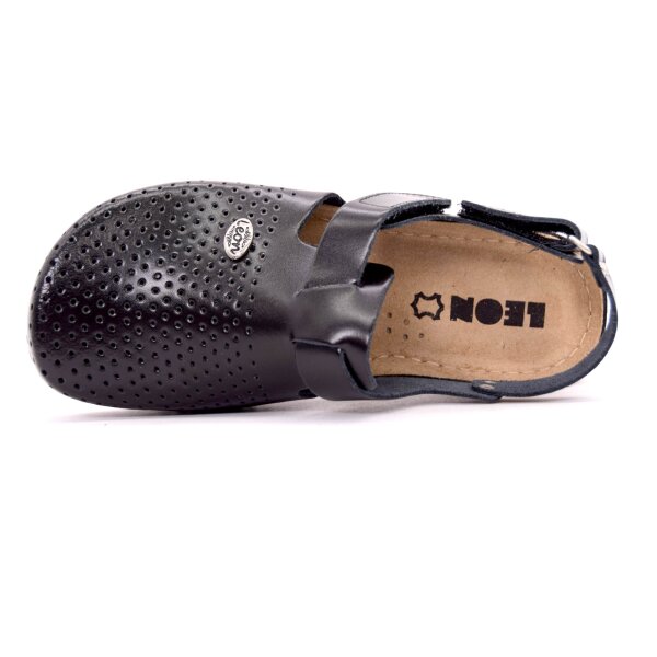 ANATOMISCHE LEDER CLOGS