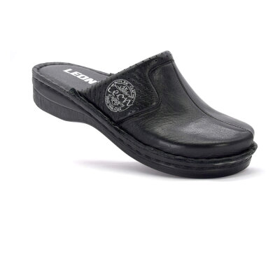 ANATOMISCHE LEDER CLOGS