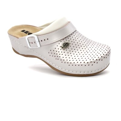 ANATOMISCHE LEDER CLOGS