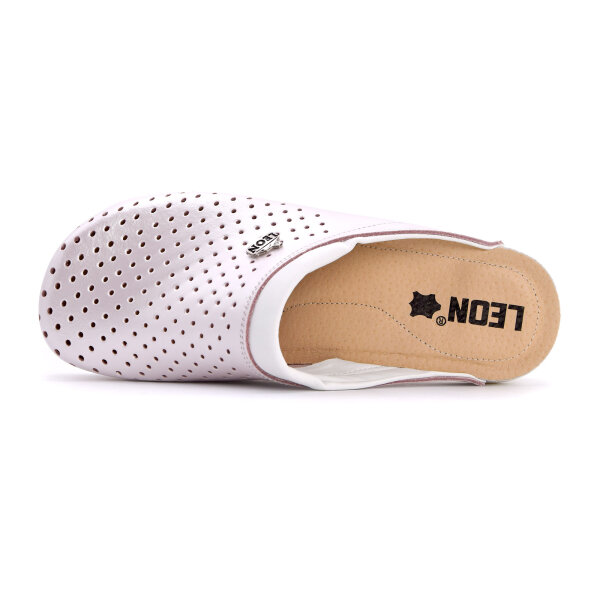 ANATOMISCHE LEDER CLOGS