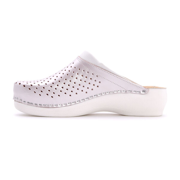 ANATOMISCHE LEDER CLOGS