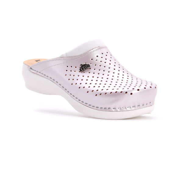ANATOMISCHE LEDER CLOGS
