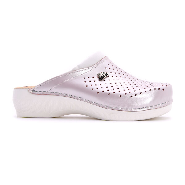 ANATOMISCHE LEDER CLOGS