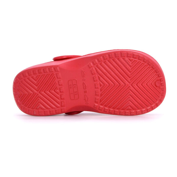 GUMMI CLOGS MIT FELL
