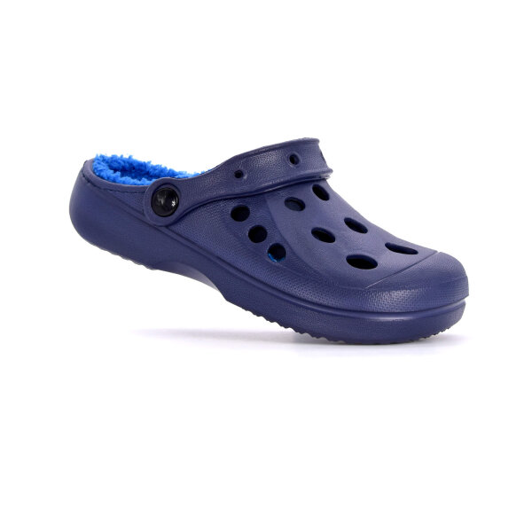 GUMMI CLOGS MIT FELL
