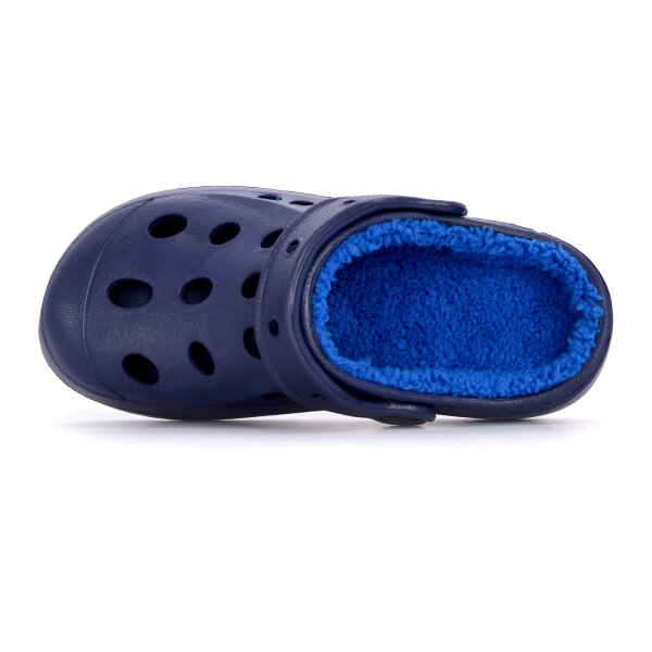 GUMMI CLOGS MIT FELL