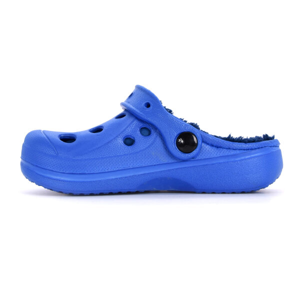 GUMMI CLOGS MIT FELL