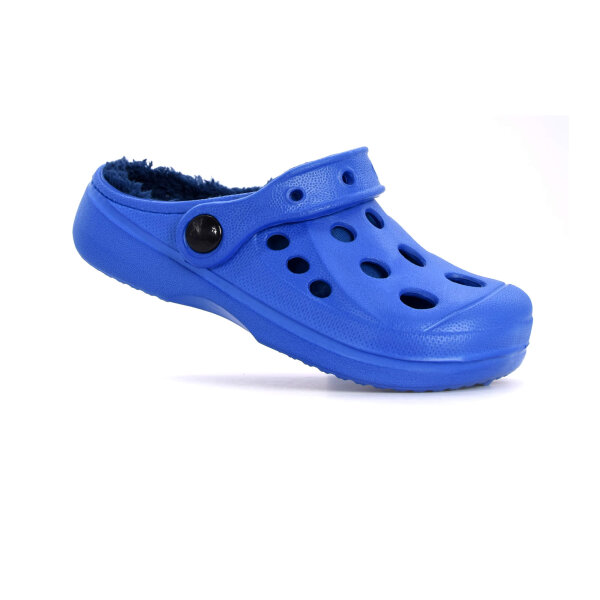 GUMMI CLOGS MIT FELL