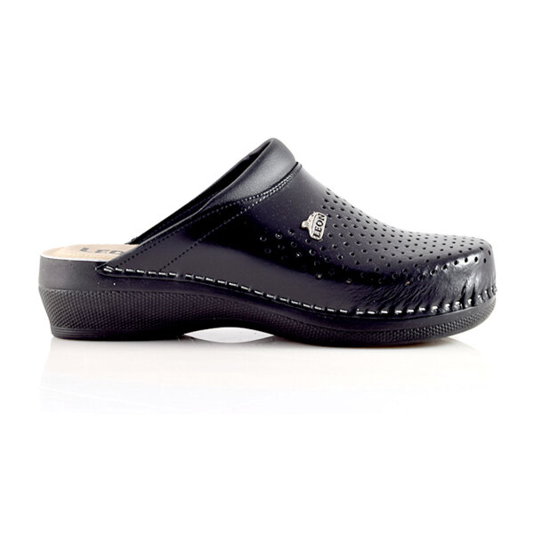 ANATOMISCHE LEDER-CLOGS