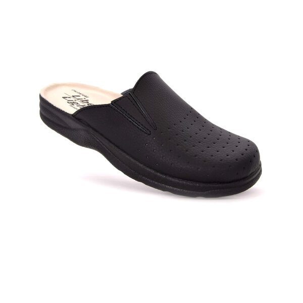ANATOMISCHE LEDER CLOGS