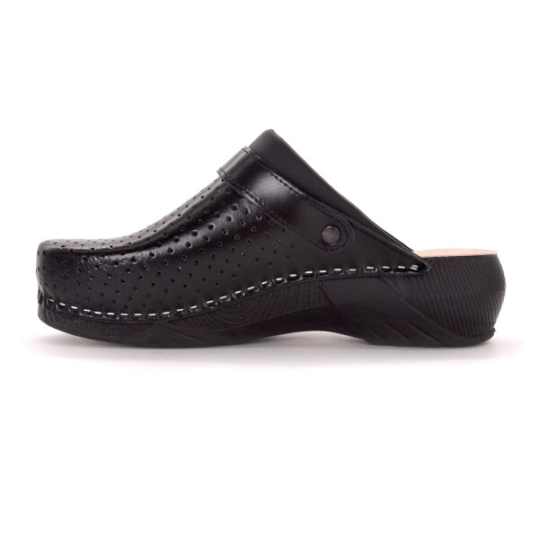 ANATOMISCHE LEDER-CLOGS