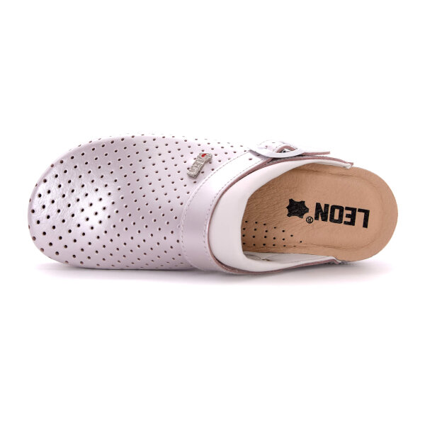 ANATOMISCHE LEDER-CLOGS
