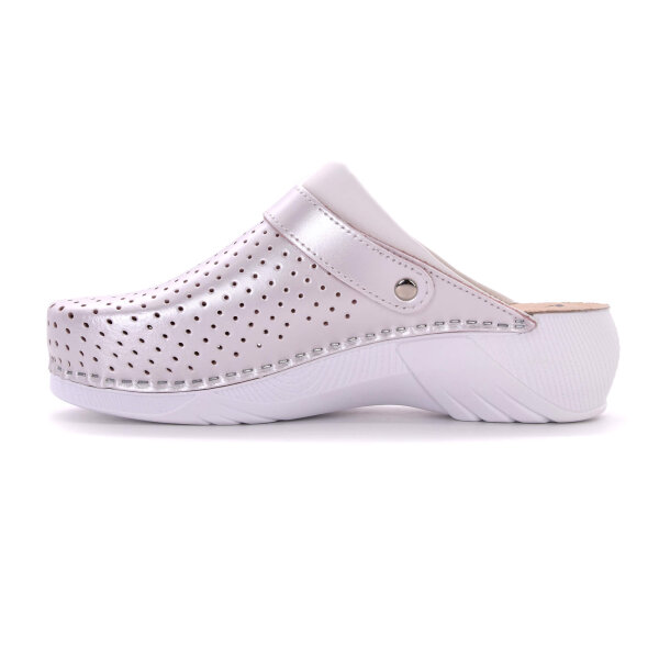 ANATOMISCHE LEDER-CLOGS