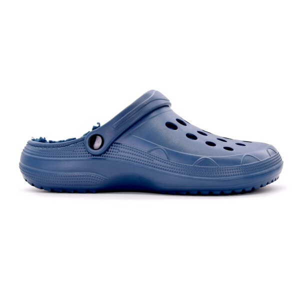 GUMMI CLOGS MIT FELL