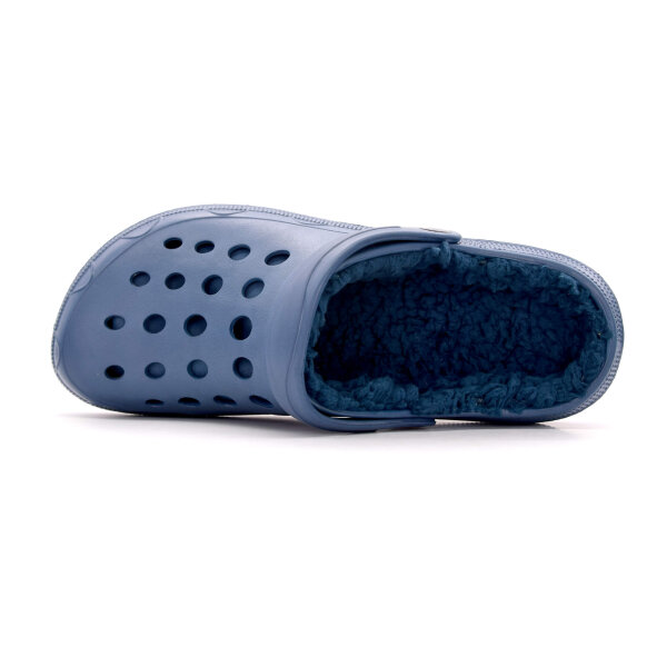 GUMMI CLOGS MIT FELL