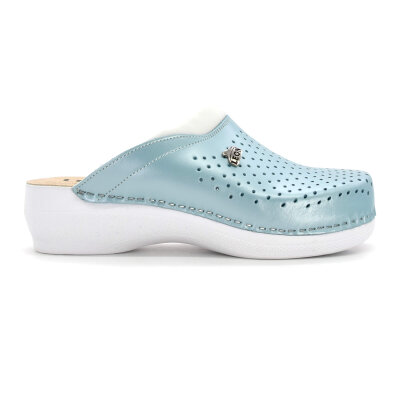 ANATOMISCHE LEDER CLOGS