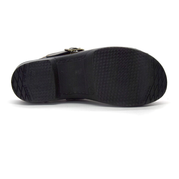 ANATOMISCHE LEDER-CLOGS