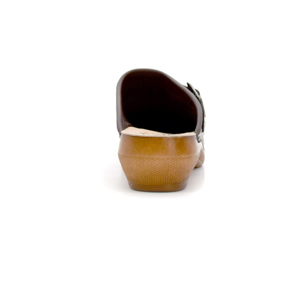 ANATOMISCHE LEDER-CLOGS